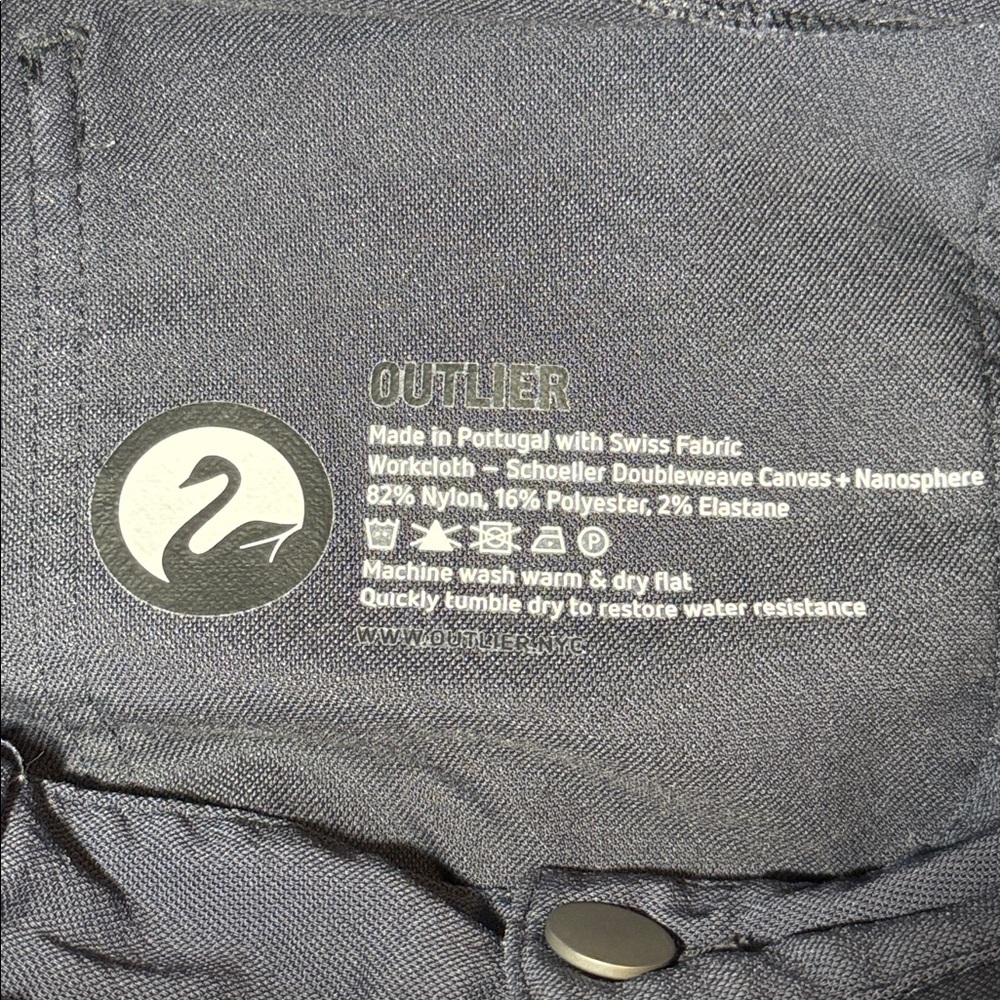 Outlier Slim Dungarees Bluetint Gray Men’s size 30 Workcloth - Picture 9 of 9
